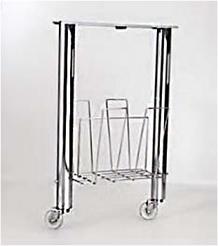 Опора для стола с корзиной для журналов